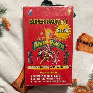 Power Rangers Trading Cards Super Pack #1
